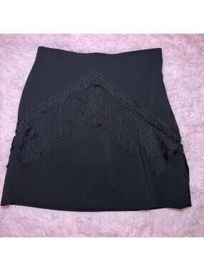 Zara Black lace mini skirt #goth #grunge #alternative